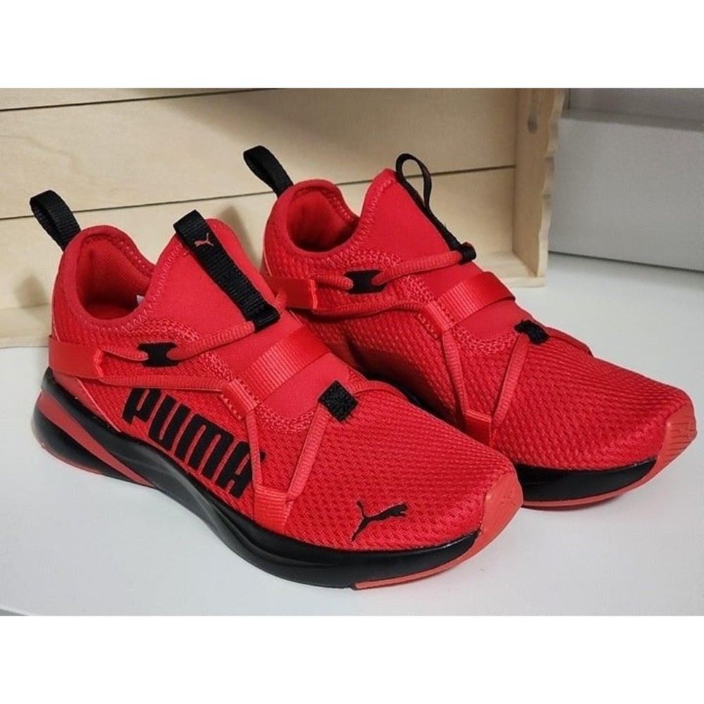 Boys' Puma Big Kid Softride Rift Slip-On Running Shoes Size 5C